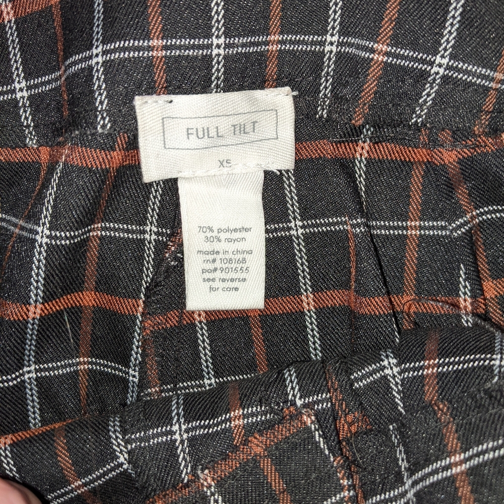 Full Tilt Plaid Worker Pants Tilley's - Picture 7 of 8
